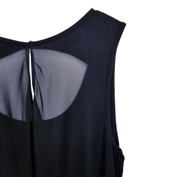 TORRID Skull Tank Deep Scoop Neck Sleeveless Longline Hi Low Black - Picture 5 of 6